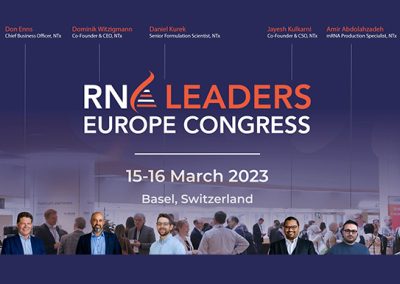 NTx @ RNA Leaders Europe Congress 2023