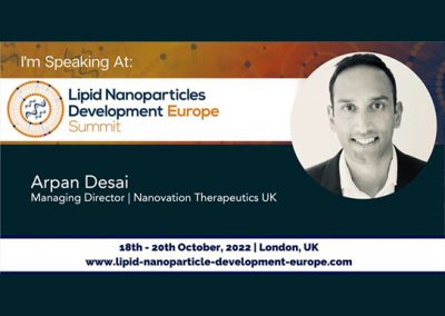 Arpan Desai @ LNP Development Europe Summit
