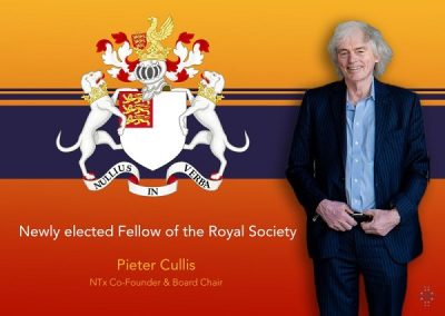 Dr. Pieter Cullis elected a Fellow of the Royal Society